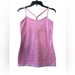 Lululemon Athletica Women’s Power Y Top Pink Size 8